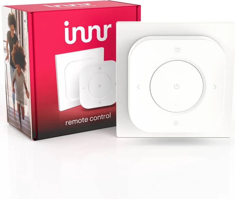 Draadloze Dimmer voor Slimme Lampen - Smart Remote - Zigbee Schakelaar voor Dimmen en Tunen van Slimme Lampen van Innr in Wit – productfoto