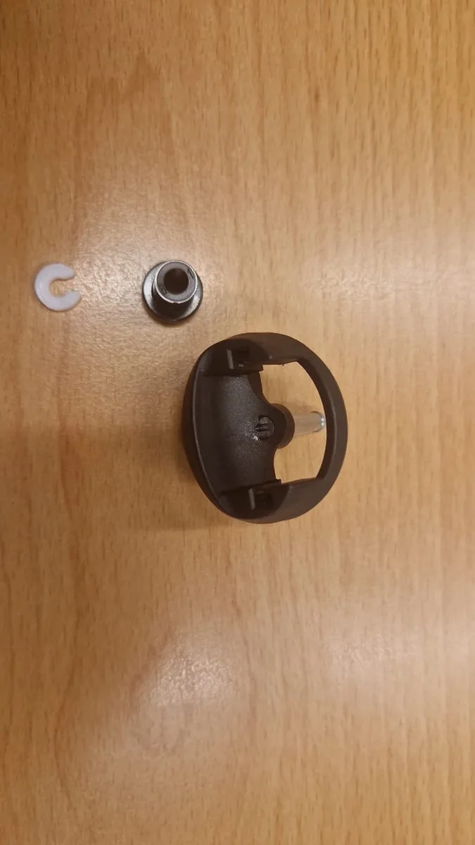 Combo - Frontwielhouder van iRobot in Zwart – productfoto