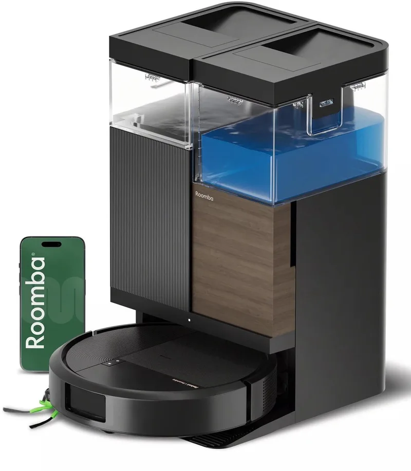 Plus 575 Combo Roboter + AutoWash Dock de iRobot en Noir – photo produit