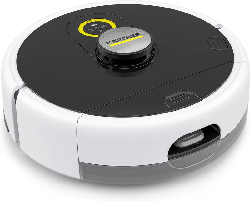 RCF 3 - Robotstofzuiger en Mop - LiDAR Navigatie - 2-Tanksysteem - Automatische Tapijtdetectie van Kärcher in Wit – productfoto