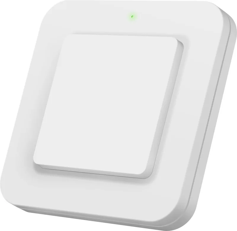 AWST-9000 Draadloze dubbele wandschakelaar de KlikAanKlikUit en Blanc – photo produit