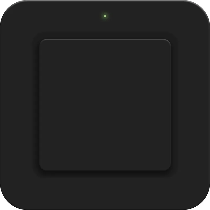 AWST-9000Z - Draadloze Wandschakelaar - Dubbelvoudig by KlikAanKlikUit in Black – product photo