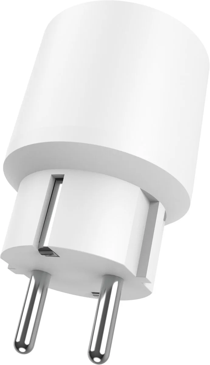 MACC-200 Matter Stopcontact Dimmer - Slimme dimmer werkt met Apple home & Google home - Gratis App van KlikAanKlikUit in Wit – productfoto