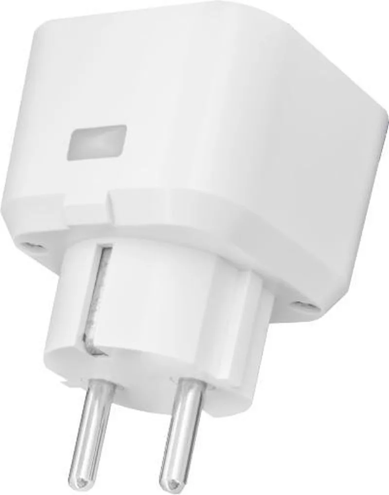 Slimme Stekker – werkt met Hue - Zigbee – 2-wegcommunicatie - Stopcontactschakelaar van KlikAanKlikUit in Wit – productfoto