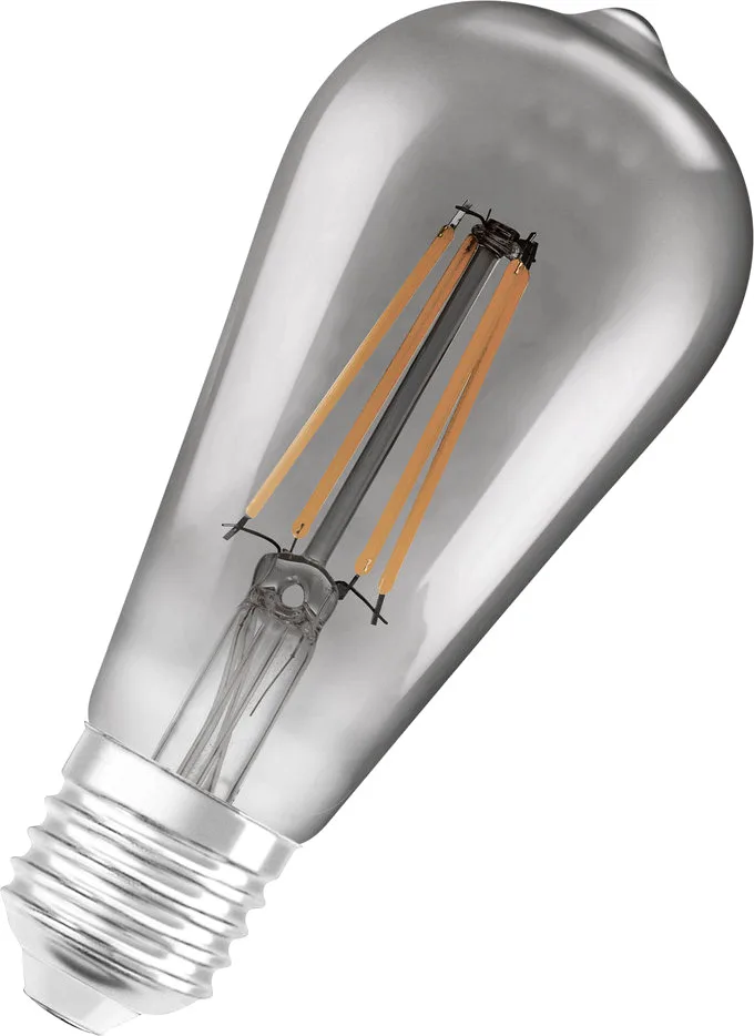 Bluetooth SMART+ Edison Kolbenform LED Filament Lampe dimmbar (ex 44W) 6W / 2700K von LEDVANCE SMART+ – Produktfoto