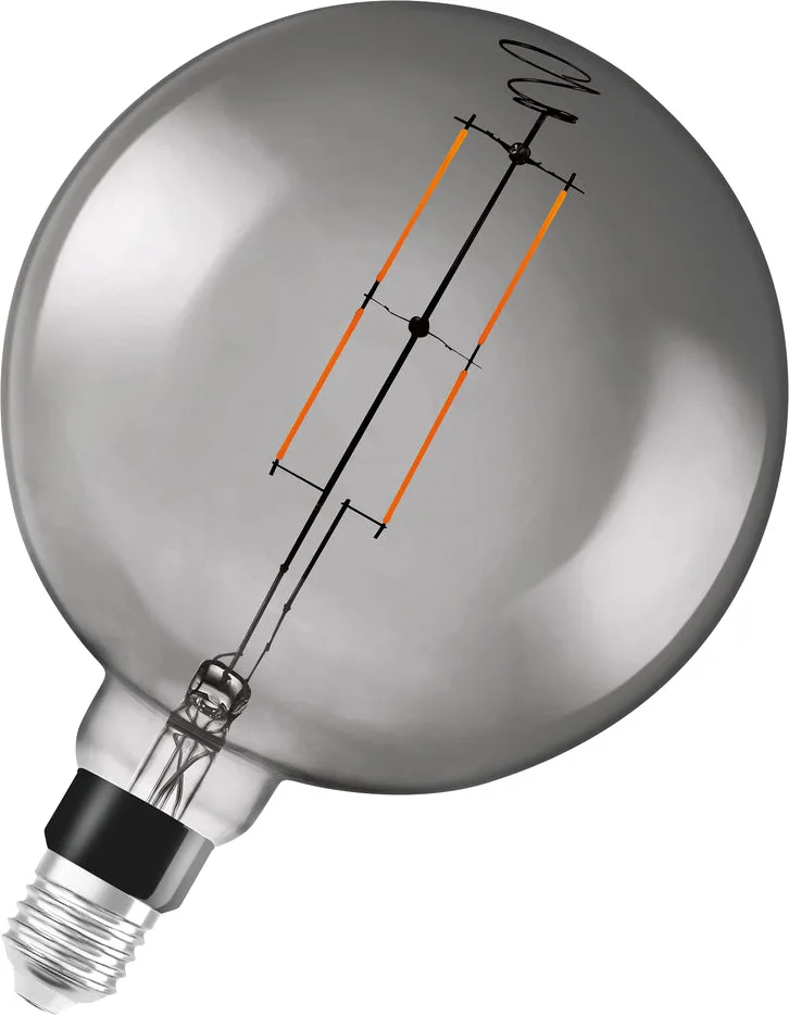 Bluetooth SMART+ Globe LED Filament Lampe dimmbar (ex 37W) 6W / 2700K Warmweiß E27 by LEDVANCE SMART+ – product photo