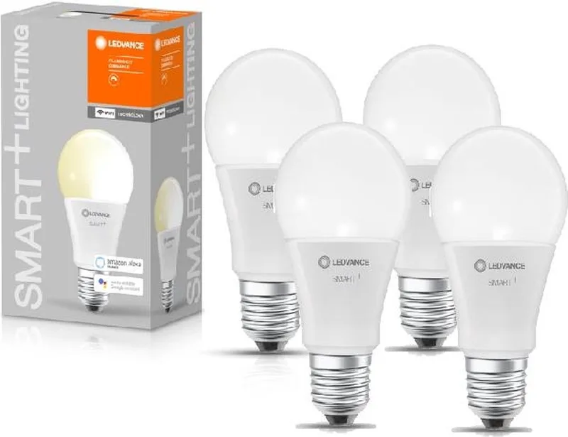 LED lamp - Lampvoet: E27 - Warm wit - 2700 K - 9 W - SMART+ WiFi Classic Dimmable van LEDVANCE SMART+ – productfoto