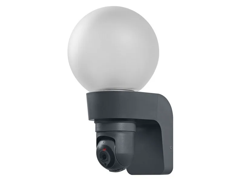 Ledvance Kameraleuchte Smart+ WiFi Globe E27, max Smart-Home Starter-Set van LEDVANCE SMART+ in Zwart – productfoto