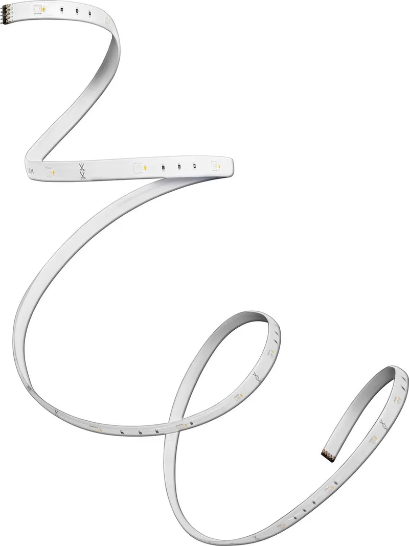 Slimme LED strip LED: voor alle oppervlakken, SMART+ FLEX MULTICOLOR / 8,5- W, 22-…24- V, stralingshoek: 11-, RGBTW, 2- … 65- K, body materiaal: silicone, IP2 by LEDVANCE SMART+ in Transparent – product photo