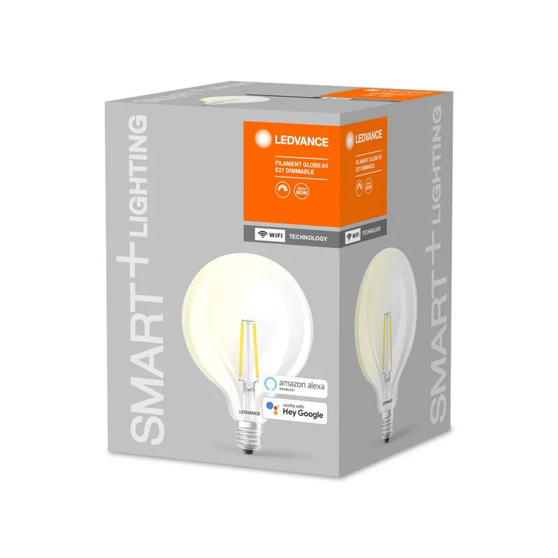 WiFi filament E27 6W 827 G125 de LEDVANCE SMART+ – photo produit 2 sur 3