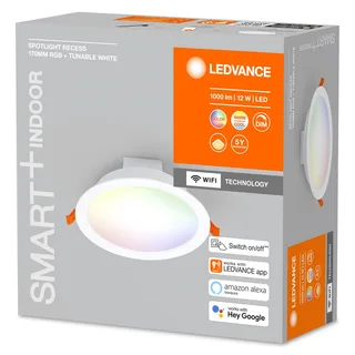 WiFi LED inbouwspot, 110° by LEDVANCE SMART+ in White – product photo 3 of 4