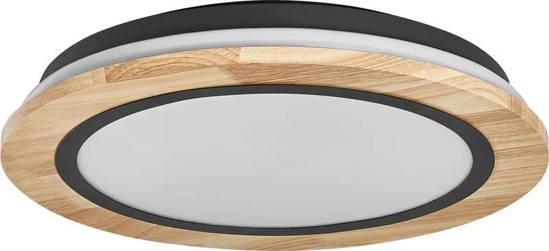 Wood WiFi plafondlamp, 24W, 295-lm, 4-mm by LEDVANCE SMART+ in White – product photo