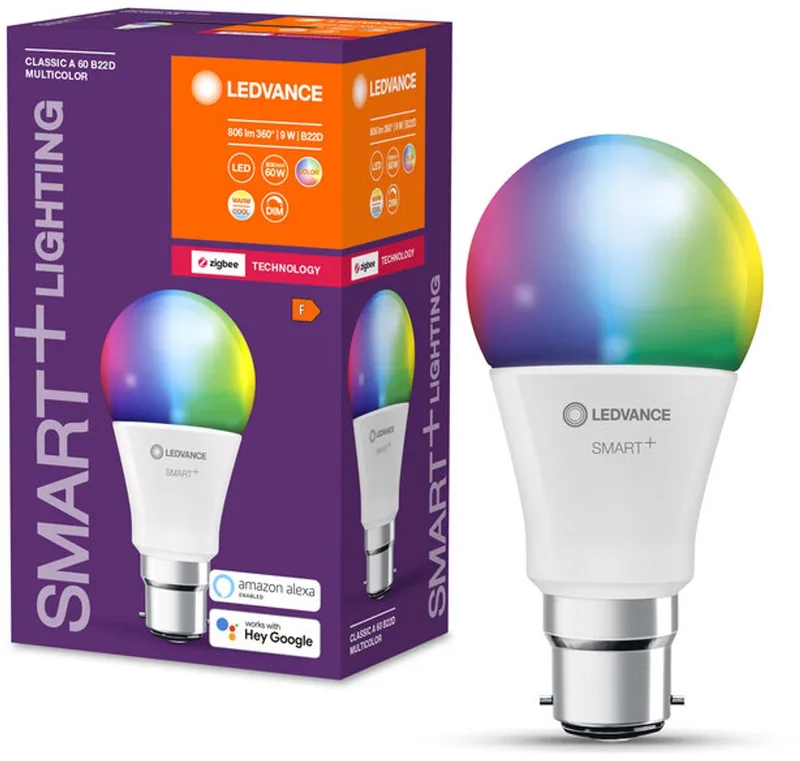 + ZigBee standaardlamp - 60 W - B22 - Kleurwisselend de LEDVANCE SMART+ – photo produit