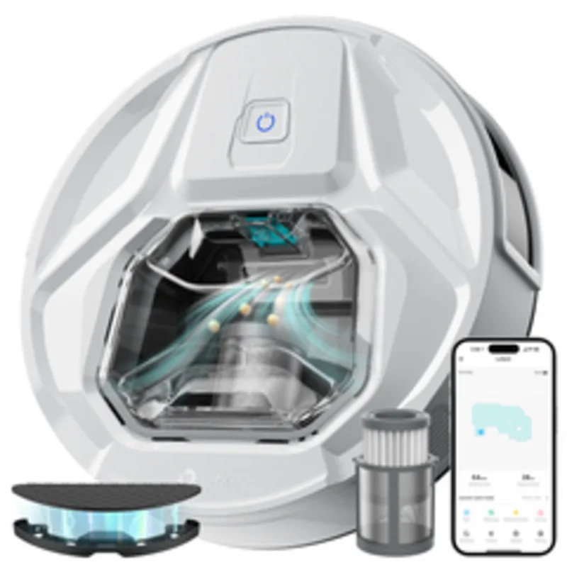 M320 Robotstofzuiger & Dweil | 6000Pa | 210min | Slimme Appbediening M320 Stofzuiger & Dweil van Lefant – productfoto