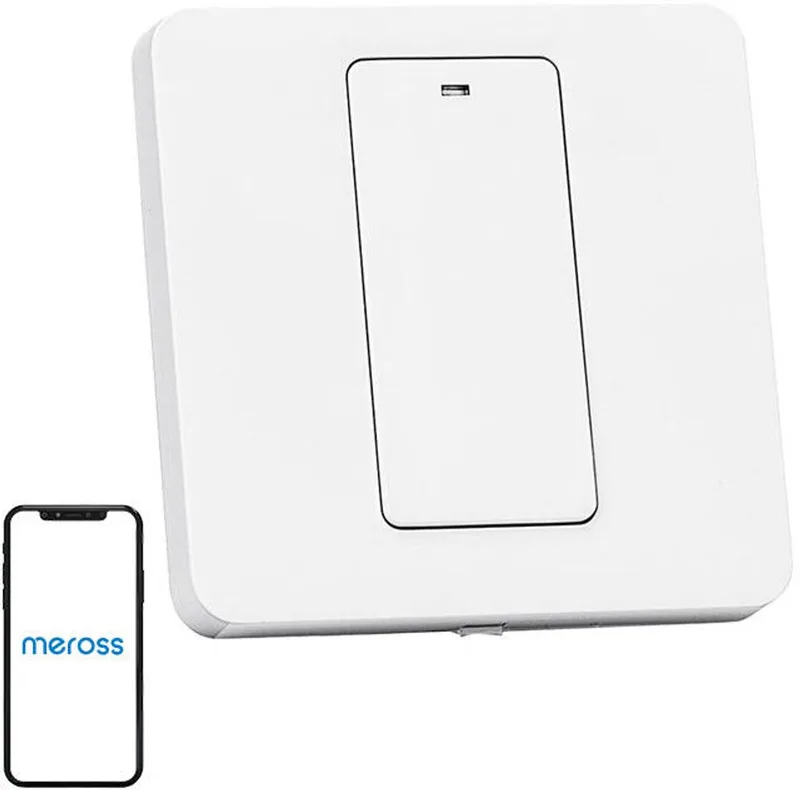 Smart Switch Voor Apple Homekit Draadloze Lichtregeling by Meross in White – product photo