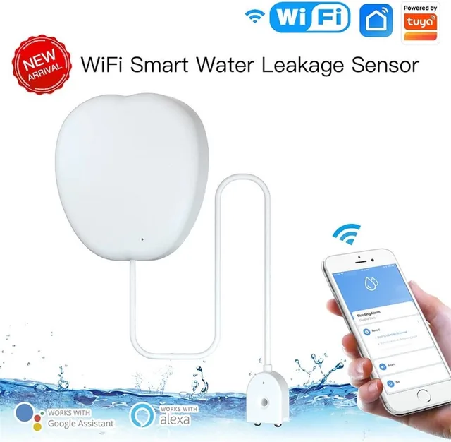 Tuya WiFi Flood Wall Sensor - Tuya sensoren - Water sensor - Smart Life