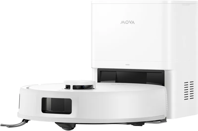 E20S Pro Plus – Robot stofzuiger en dweil – 13.000 Pa – Auto-leeg by MOVA in Coloris unique – product photo