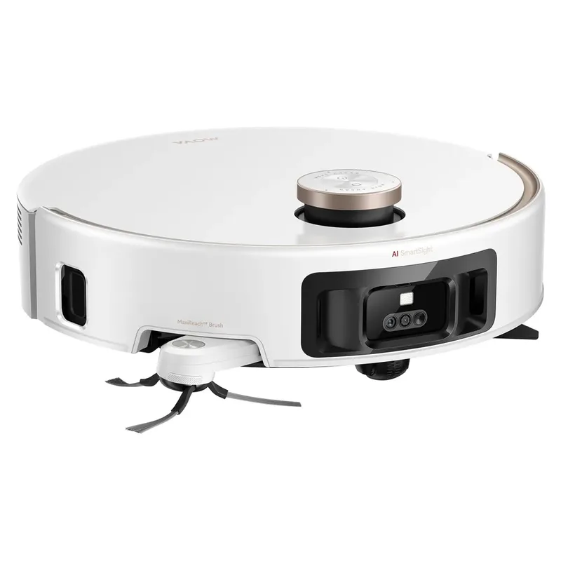 Z60 Ultra Roller Standalone – Robotstofzuiger met Dweilfunctie - 26.000 Pa Zuigkracht - Zelfreinigend Station & Tapijtbeveiliging - Geschikt voor huisdierharen, alle vloertypen en tapijten de MOVA en Blanc – photo produit 6 sur 6