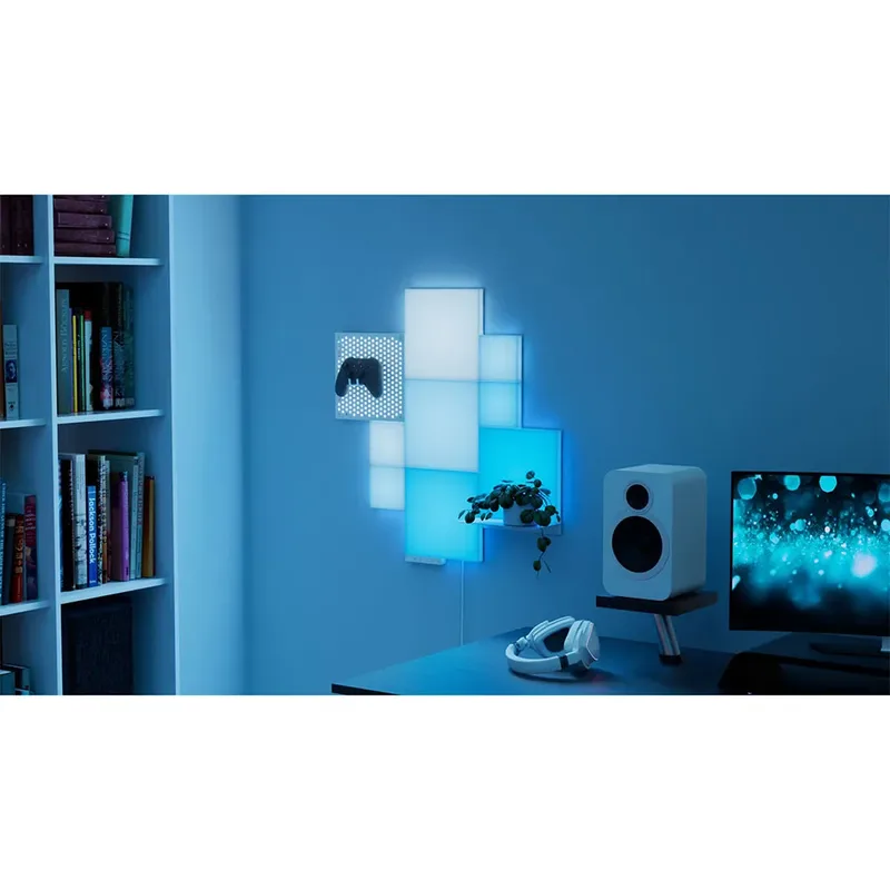 Blocks Squares Add-On Kit - 4 Mini Squares van Nanoleaf – productfoto 2 van 3