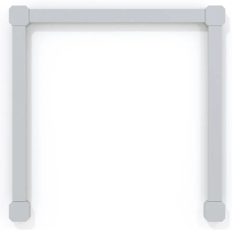 Lines 90 Degrees Uitbreidingspakket - 3 Extra RGB LED Light Bars - Slimme Verlichting - Siri, Google, Alexa Compatibel från Nanoleaf i Vit – produktbild