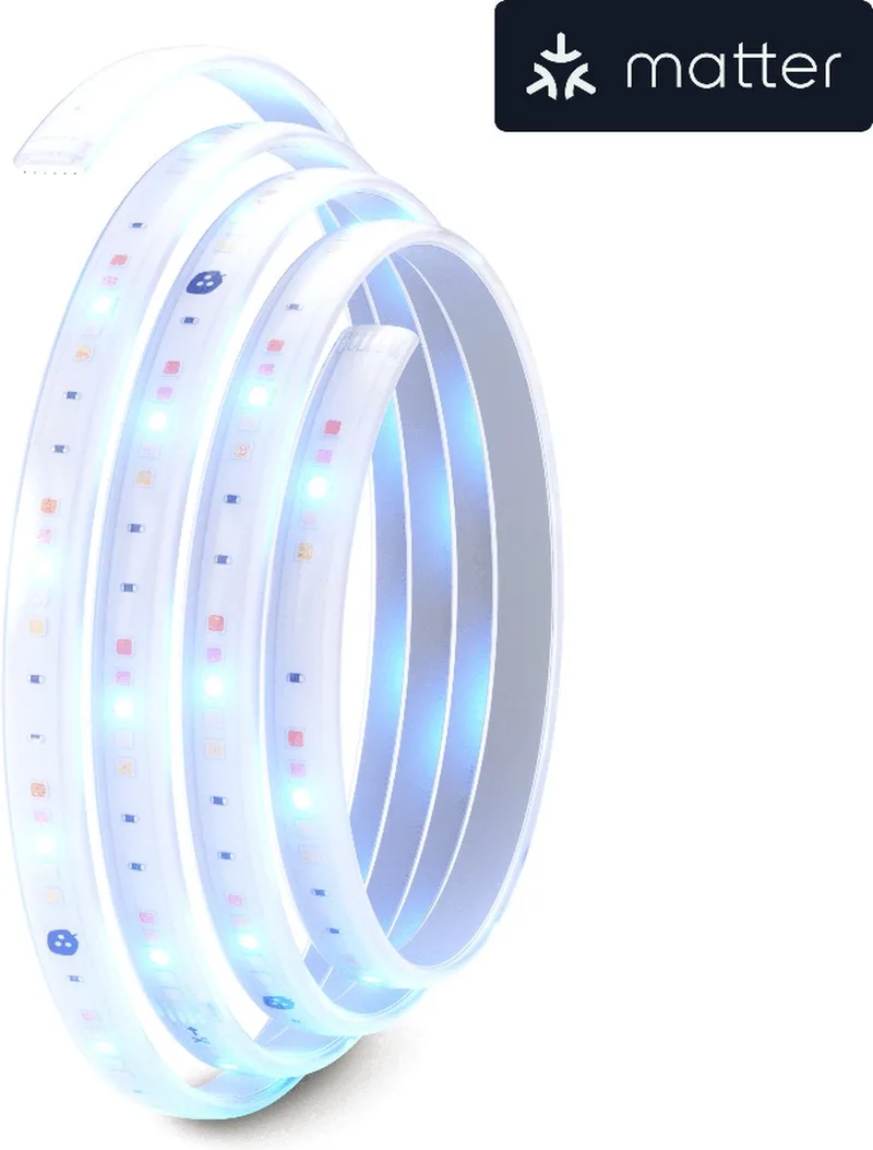 Matter Lightstrip Uitbreiding - Slimme Verlichting - 2 extra Meter de Nanoleaf en 2 extra Meter – photo produit
