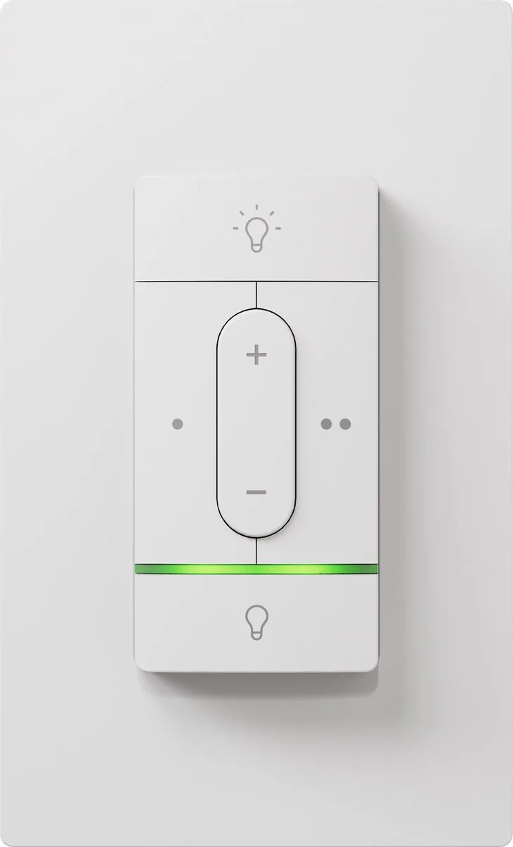 Sense+ Draadloze Smart Lichtschakelaar - Google, Apple, Alexa, Matter, SmartThings Compatibel de Nanoleaf en Blanc – photo produit