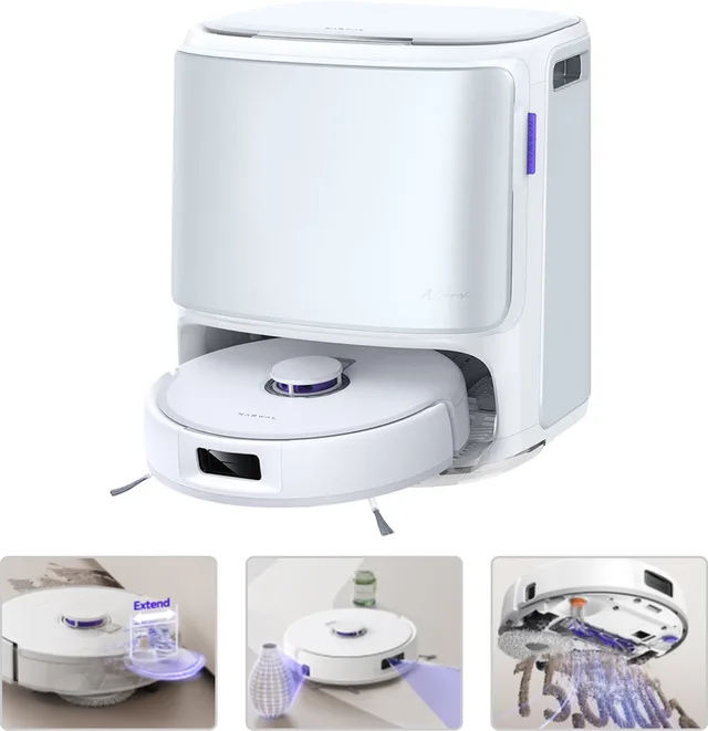 Freo Z10 – Robotstofzuiger en -mop – Anti-tangle – 15000 Pa
