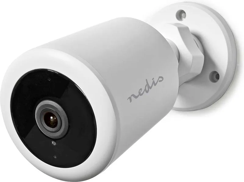 SmartLife Beveiligingscamera - Extra camera voor SLNVR201CWT Camera Systeem - Full HD 1080p - IP65 - Nachtzicht van Nedis in Wit – productfoto