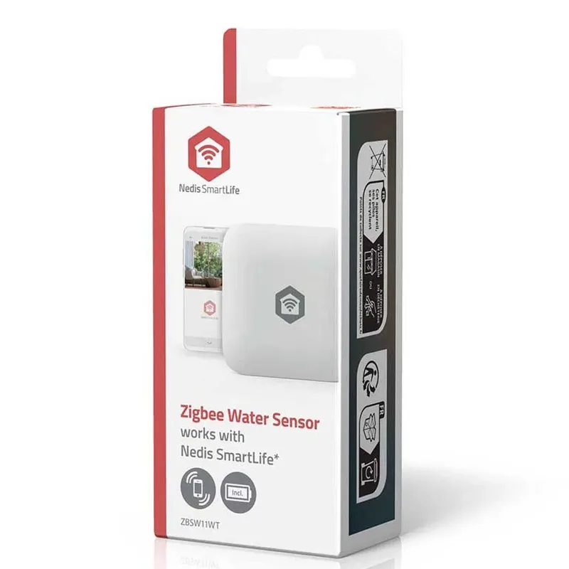 SmartLife Climate Sensor Zigbee 3.0 Battery Android™ / IOS White fra Nedis – produktbillede 4 af 5