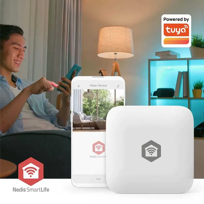 SmartLife Climate Sensor Zigbee 3.0 Battery Android™ / IOS White fra Nedis – produktbillede 5 af 5