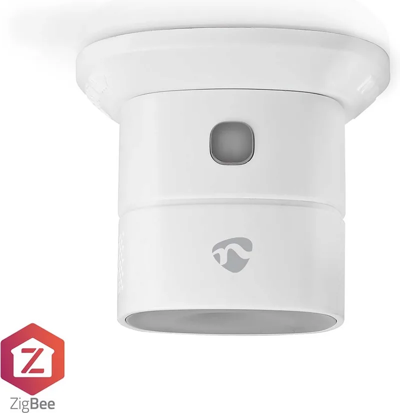 SmartLife Koolmonoxidemelder – 10 jaar sensor – Voldoet aan Europese norm EN50291 by Nedis in White – product photo