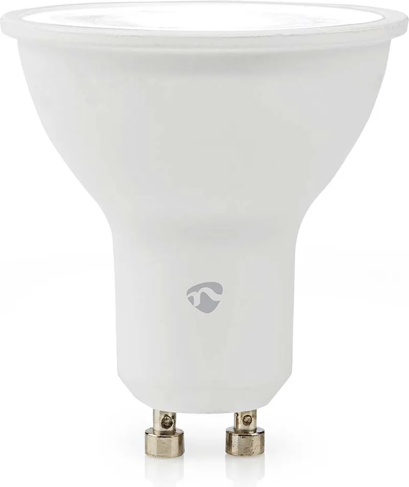 SmartLife Multicolour Lamp - Zigbee 3.0 - GU10 - 345 lm - 4.70 W - RGB / Warm tot Koel Wit - 2200 - 6500 - Android / IOS - Spot - 1 Stuks by Nedis – product photo