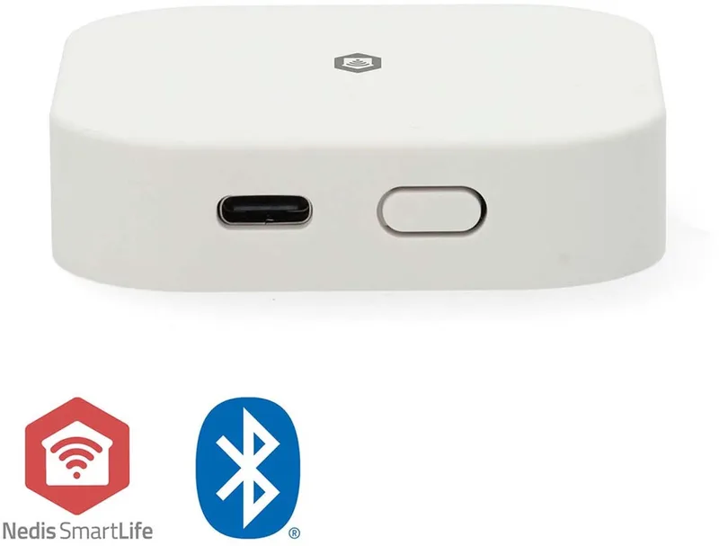SmartLife Zigbee Gateway – Zigbee 3.0 – Tot 50 Apparaten – USB van Nedis in Wit – productfoto