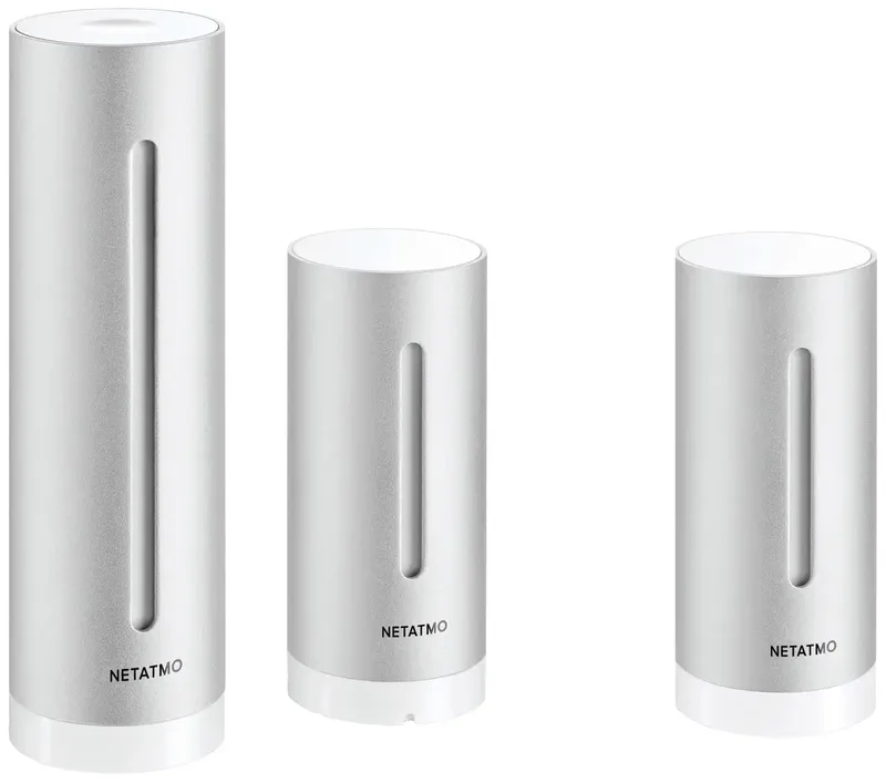 Bundle NBU-NWS-NIM-EU WLAN-Wetterstation Vorhersage für 6 Tage Anzahl Sensoren max. 5 de Netatmo – photo produit