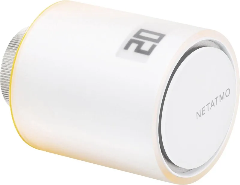 NAV01-DE Draadloze radiatorthermostaat van Netatmo in Wit – productfoto