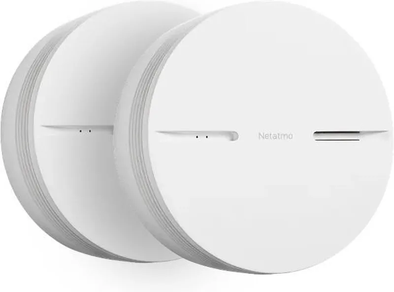 Slimme Rookmelder - Duo Pack by Netatmo in White – product photo