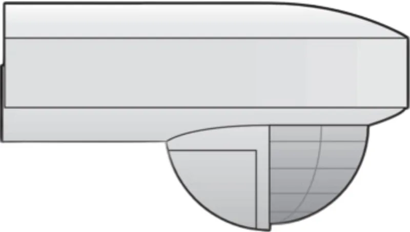 Home Control bewegingsmelder voor buiten white - 550-20200 by Niko in White – product photo