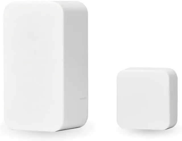 Deuralarm – Draadloze Deursensor met Alarm – Open/Dicht Detectie – Werkt met Google Home, Alexa & Apple Homekit