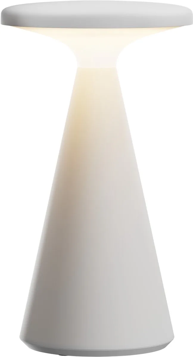Bluetooth tafellamp, dimbaar via app, ABS-behuizing, IP44 spatwaterdicht by OSRAM SMART+ in White – product photo