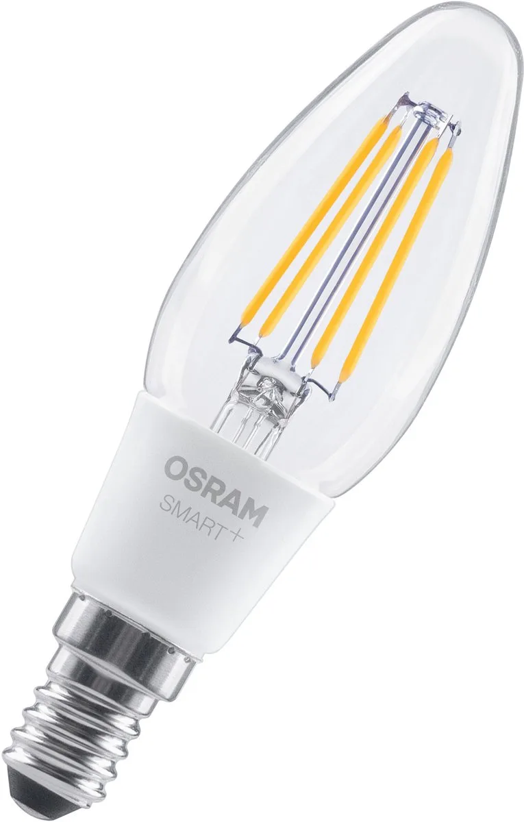 E14 LED Kaarslamp | 4W 2700K 220V/240V 827 470Lm | 300° Ø35mm Dimbaar van OSRAM SMART+ – productfoto
