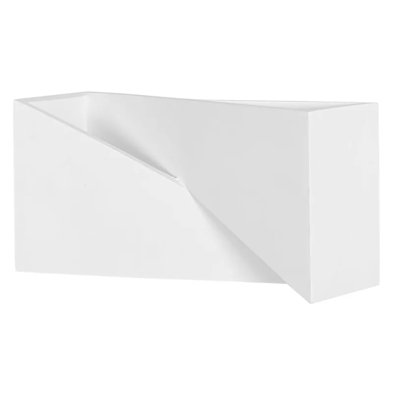 Matter Wall Swan LED Wandlamp 300x150mm, 23W, 1700lm, TW 3000-6500K, WiFi, Alexa, Gips fra OSRAM SMART+ i Hvid – produktbillede