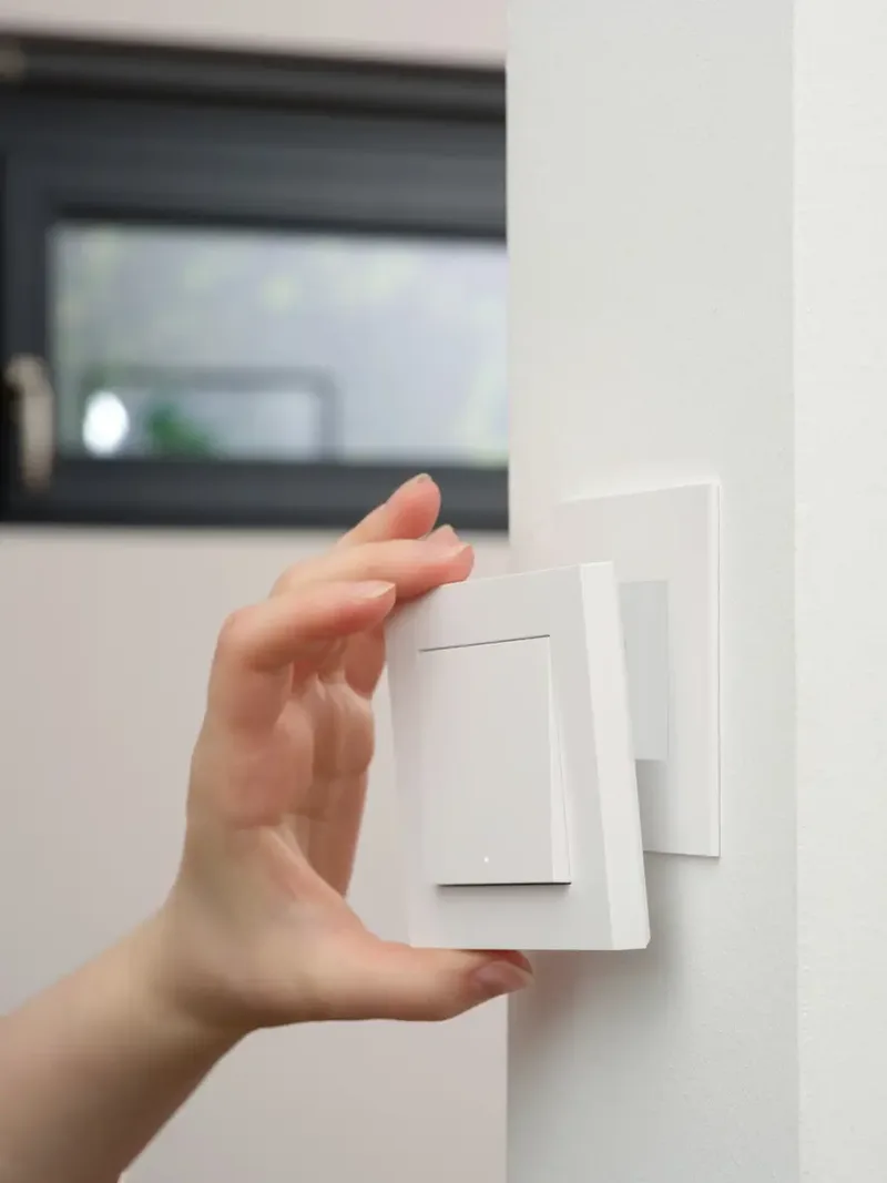 OSRAM,Smart+,Schakelaar WIFI REMOTE WALL SWITCH 1G van OSRAM SMART+ in Wit – productfoto 2 van 3