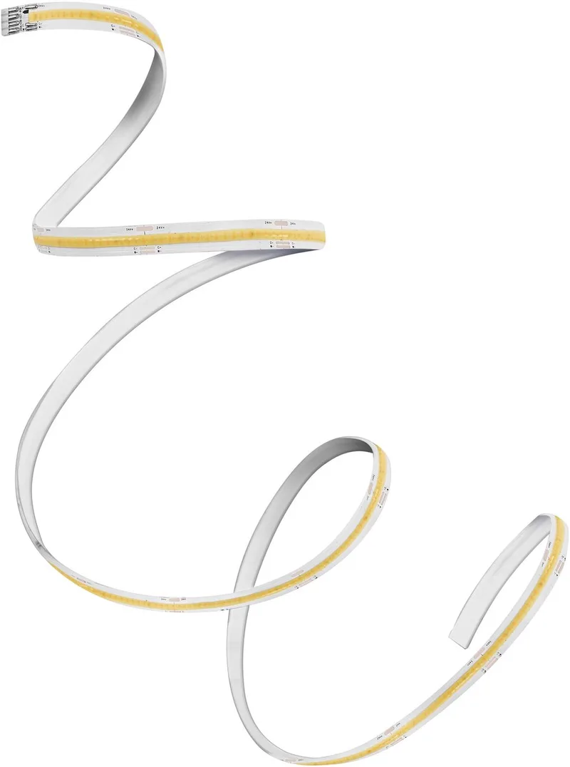 WIFI COB Strips decoratieve COB-strips met wit, regelbaar licht en homogeen lichteffect, dimbaar, TW, siliconen, 3 m, lamp niet vervangbaar från OSRAM SMART+ i Gul – produktbild
