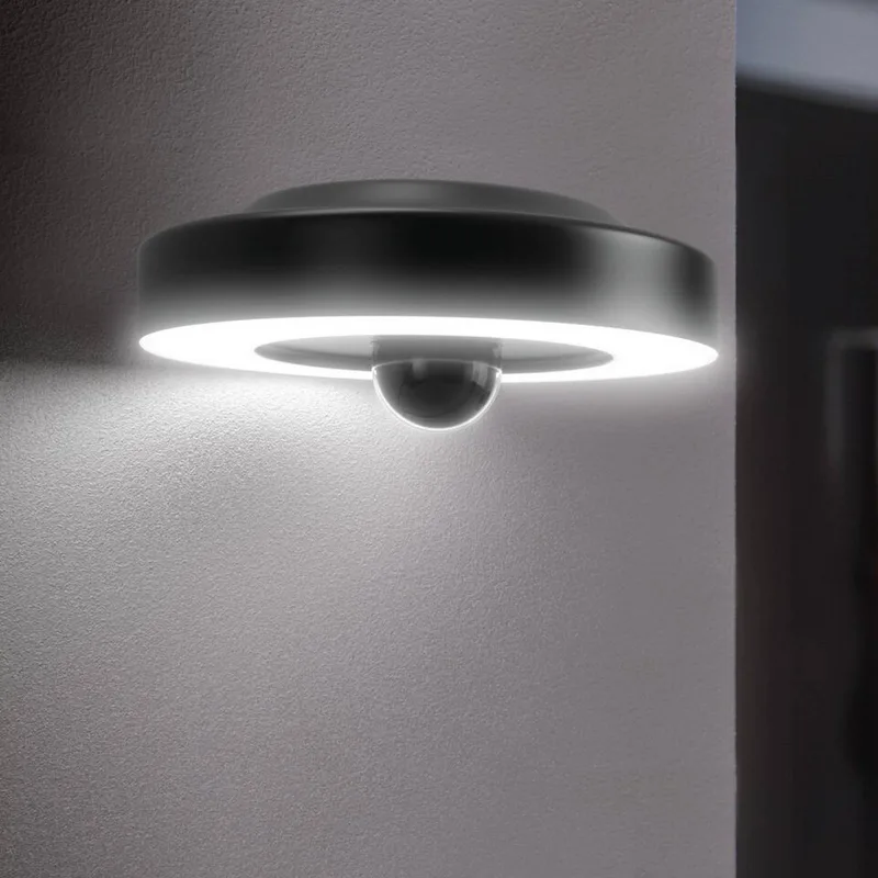 Wifi LED-buitencamera CIRCLE, grafiet Sensor IP44 van OSRAM SMART+ in Donkergrijs – productfoto 1 van 5