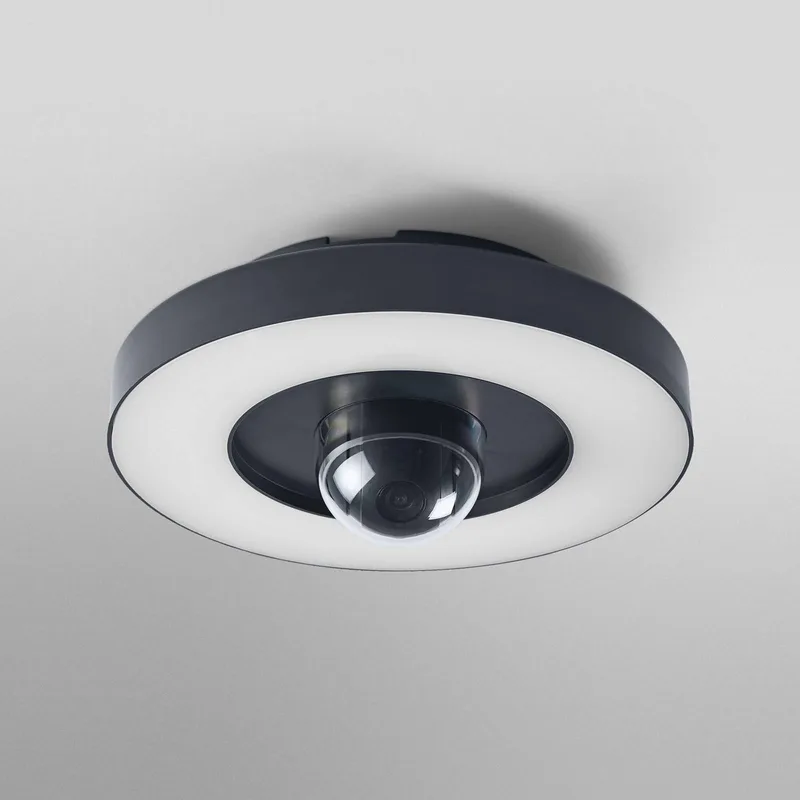 Wifi LED-buitencamera CIRCLE, grafiet Sensor IP44 van OSRAM SMART+ in Donkergrijs – productfoto 3 van 5
