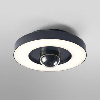 Wifi LED-buitencamera CIRCLE, grafiet Sensor IP44 van OSRAM SMART+ in Donkergrijs – productfoto 4 van 5