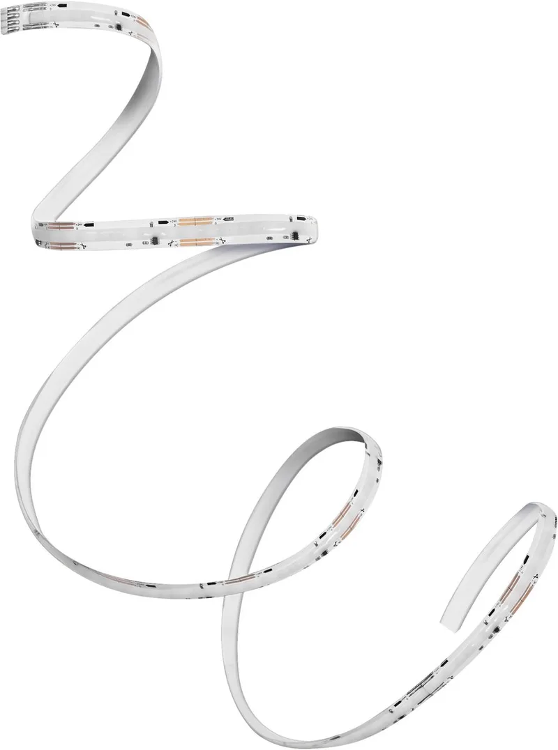 WIFI LED-lichtstrip inclusief afstandsbediening met MAGIC RGB-kleurcontrole, COB-technologie voor homogeen lichteffect, 22 W, 3 m lengte, voor binnentoepassingen, LED niet vervangbaar van OSRAM SMART+ in Wit – productfoto
