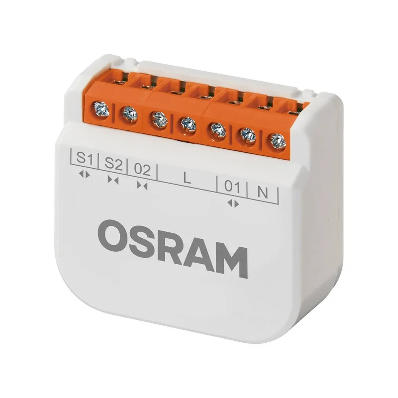 WiFi-schakelmodule, rolluikactuator inbouw IP20 van OSRAM SMART+ in Wit – productfoto