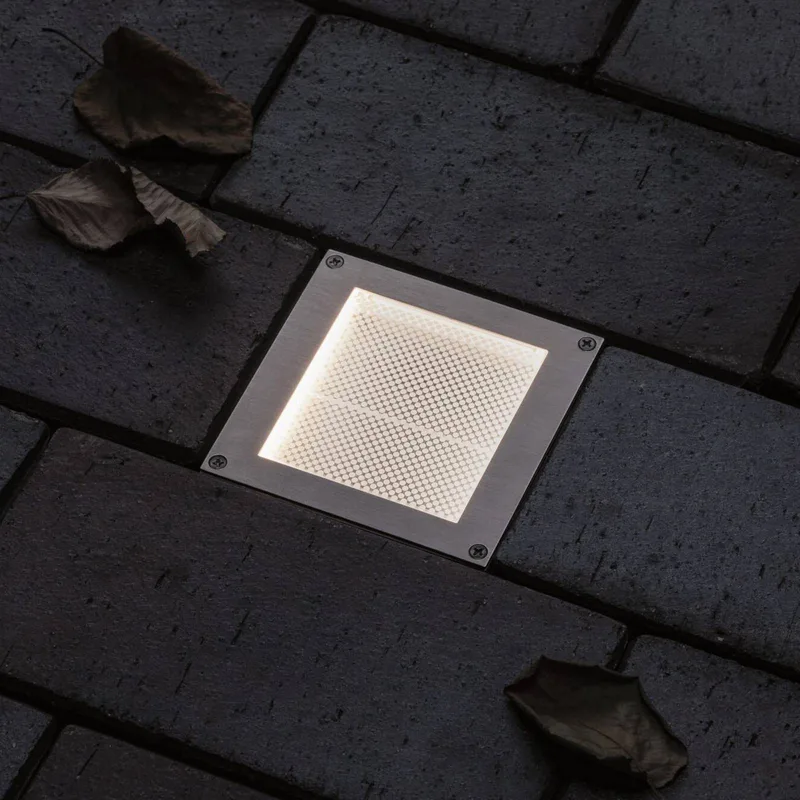 Brick LED-Einbauleuchte, ZigBee, 10x10 cm by Paulmann in Grey, Klar – product photo