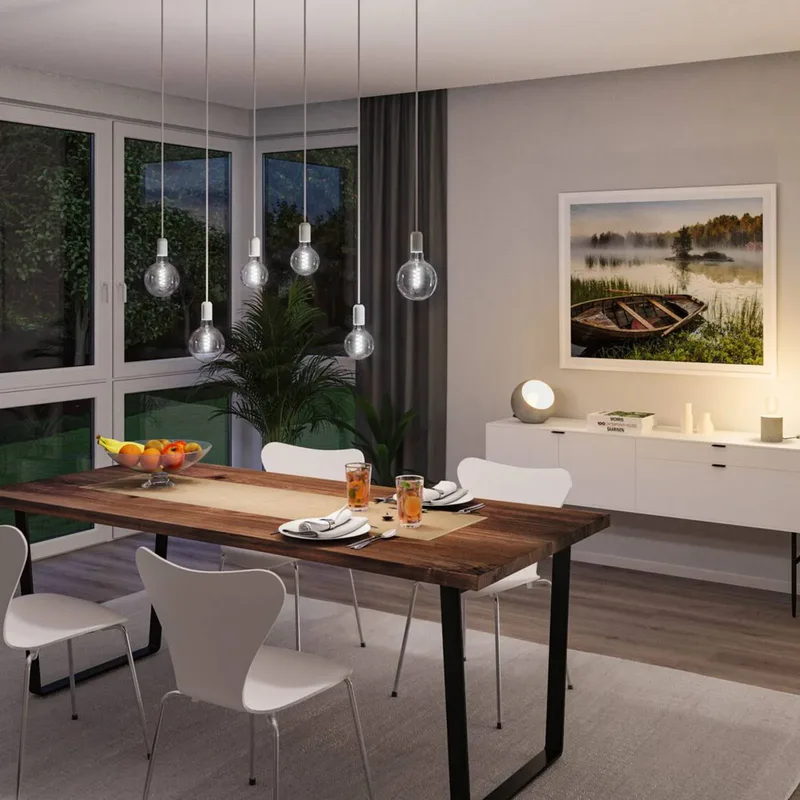 LED bol G125 ZigBee E27 7,5W CCT van Paulmann in Goud – productfoto